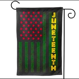 Juneteenth American Flag Garden Flag Banner Home Decorative Flag